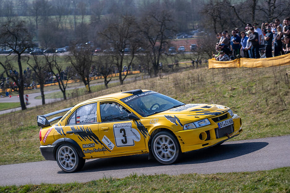 Die Unterland-Hohenlohe-Rallye hat am Samstag, den 8. März, zahlreiche Besucher angelockt.