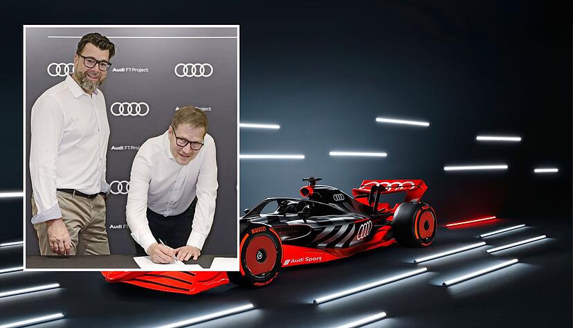 Oliver Hoffmann (kleines Foto, links) und Andreas Seidl müssen ihre Posten in Audis Formel-1-Projekt räumen.