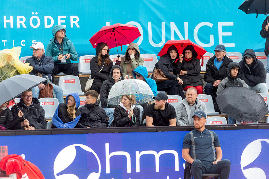 Das Einzel-Finale sollte um 12 Uhr beginnen.