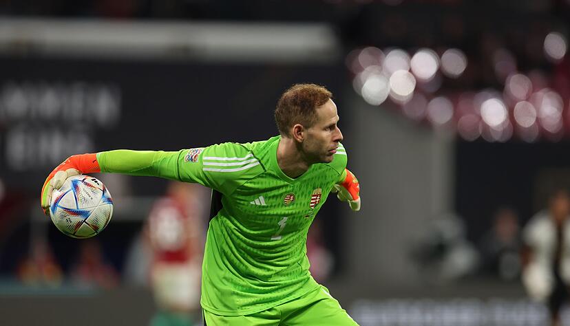 Trifft mit der ungarischen Auswahl in der Gruppenphase auf die DFB-Elf: Torhüter Peter Gulacsi.