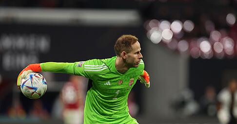 Trifft mit der ungarischen Auswahl in der Gruppenphase auf die DFB-Elf: Torhüter Peter Gulacsi.