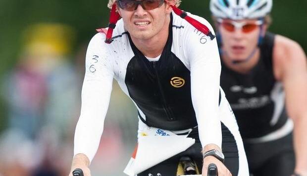 Nico Rosberg war beim Triathlon in Kitzb&uuml;hel schnell unterwegs.