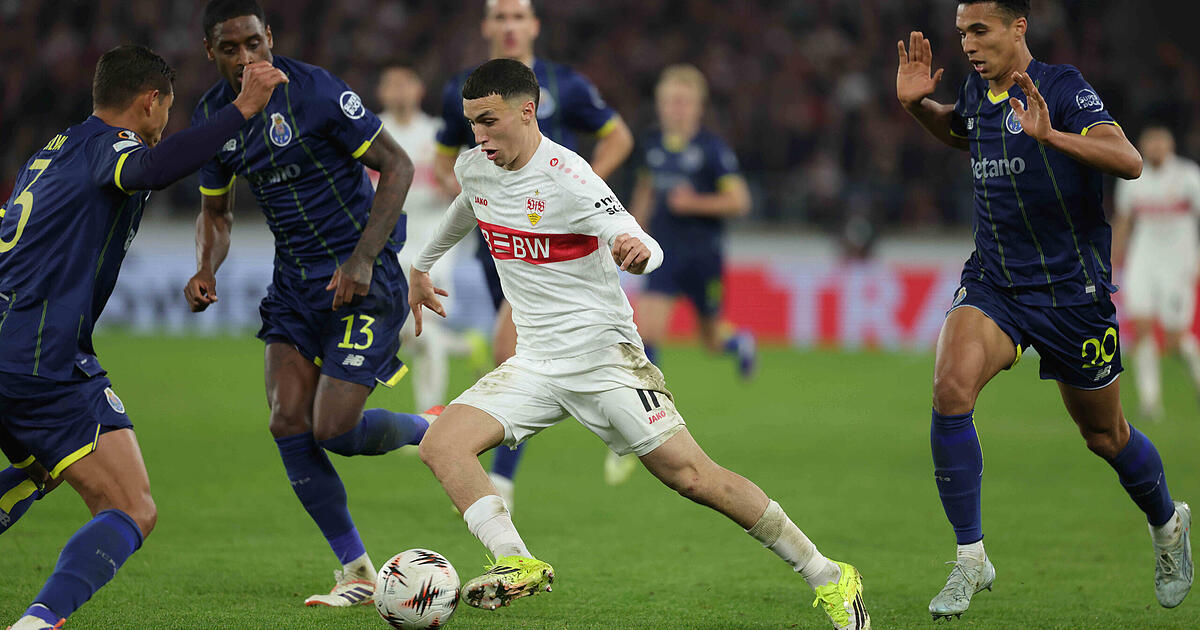 VfB Stuttgart suffers defeat in Porto in first leg – VAR takes back ...