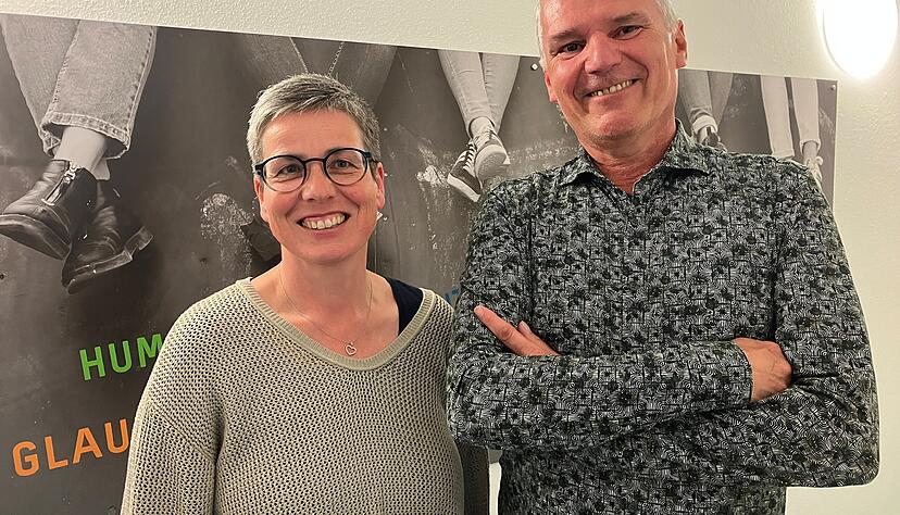 Ralf Mandel und Hanna Berger von der Diakonischen Jugendhilfe in der Region Heilbronn arbeiten mit minderj&auml;hrigen Straft&auml;tern.