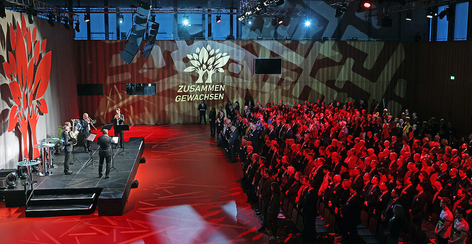 Festakt 50 Jahre Hohenlohekreis im Carmen-W&uuml;rth-Forum K&uuml;nzelsau. W&uuml;rth Philharmoniker