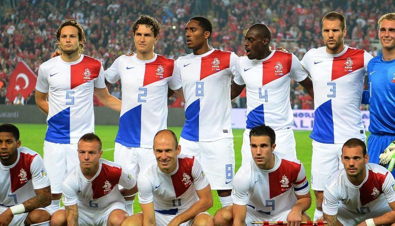 Das Team aus den Niederlanden. Foto: epa
