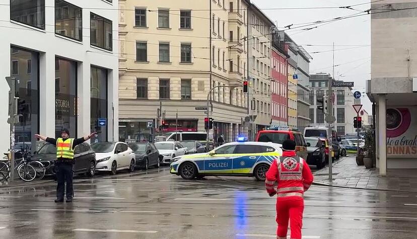 Gro&szlig;einsatz in M&uuml;nchen.