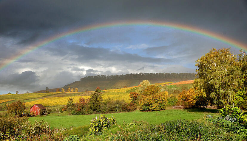 Nach dem Regen scheint die Sonne: Das Paradies liegt direkt in Obersulm-Weiler.
