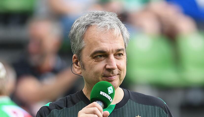 Arnd Zeigler ist seit 2001 Stadionsprecher bei Werder Bremen. (Archivbild)