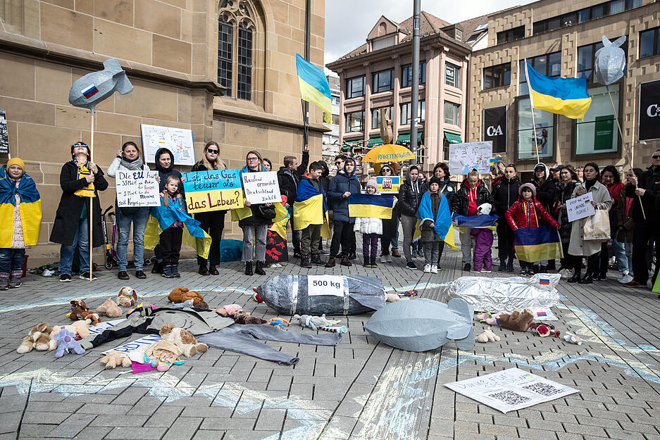 Demo auf dem Kiliansplatz
