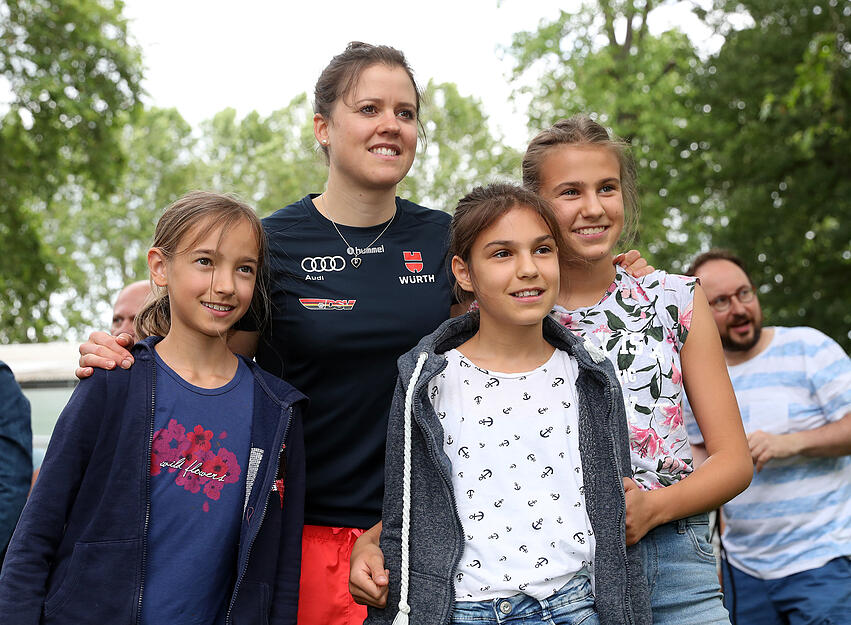 5. W&uuml;rth-Promi-Biathlon auf der Buga