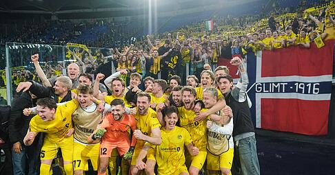 Das Überraschungsteam in der Europa League: Der FK Bodö/Glimt.