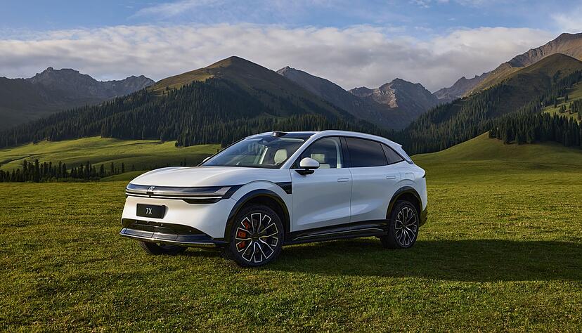 Neue Technik und die Premium-Konkurrenz im Fokus: So wollen sich auch Autos wie der Zeekr 7X zeigen.