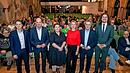 Kandidaten im Wahlkreis Eppingen (von links): Dennis Klecker, Georg Heitlinger, Emma Weber, Bettina Fischer, Michael Preusch und Erwin K&ouml;hler.