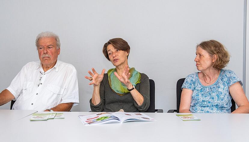 Die Parents for Future-Mitglieder Hans-Albrecht Fromm, Roswitha Lindenberger und Cornelia Thormählen (rechts) zu Gast in der Redaktion.
Foto: Mario Berger