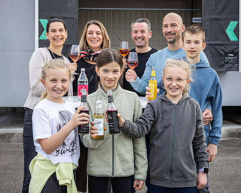 Die Lauffener Weintage sind am Samstag ein Event f&uuml;r Familien. Denn es gibt nicht nur Wein, sondern auch besondere Saftschorle.