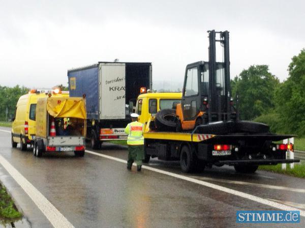 Gefahrgutunfall am Weinsberger Kreuz | 31.05.