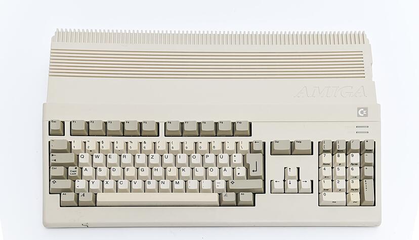 Der kleinere Amiga 500 brachte 1987 den kommerziellen Durchbruch.