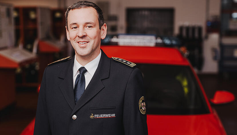 Kai Lindheimer ist seit Anfang des Jahres hauptamtlicher Kommandant der Neckarsulmer Feuerwehr.