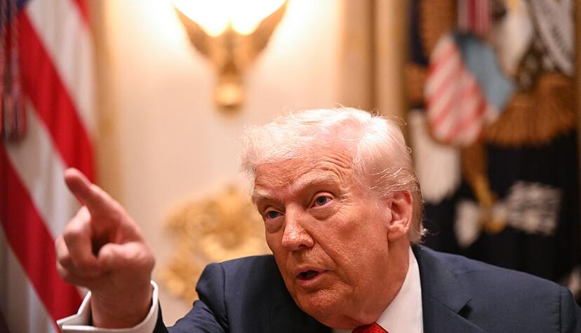 Trump geht von Rebellen innerhalb der Hamas aus.
