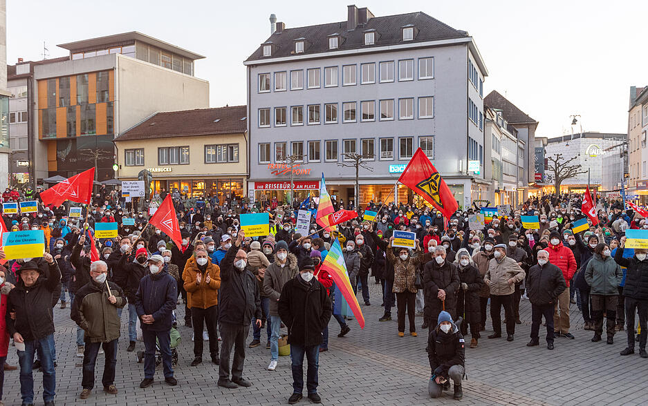 Friedensdemo Kiliansplatz