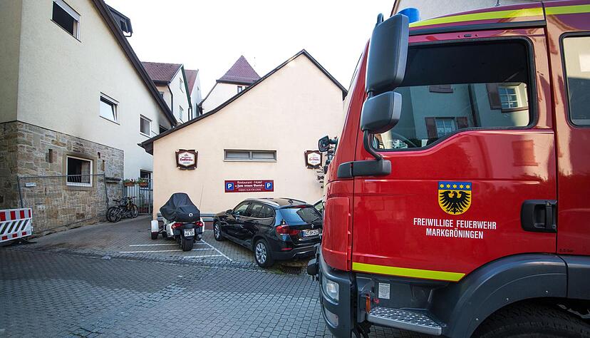 Brand Sozialunterkunft Markgröningen | 07.08.
