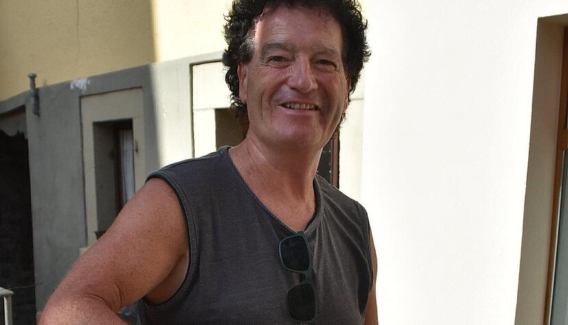 Peter Pf&ouml;rsich aus Illingen im Enzkreis ist beruflich oft in Kloster Sch&ouml;ntal. Daher fiel die Wahl f&uuml;r seine n&auml;chste gro&szlig;e Radtour auf den Kocher-Jagst-Radweg.