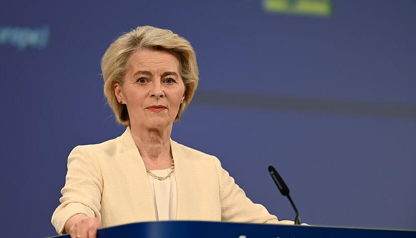 F&uuml;r Kommissionschefin Ursula von der Leyen endete der Zwischenfall glimpflich. (Archivbild)