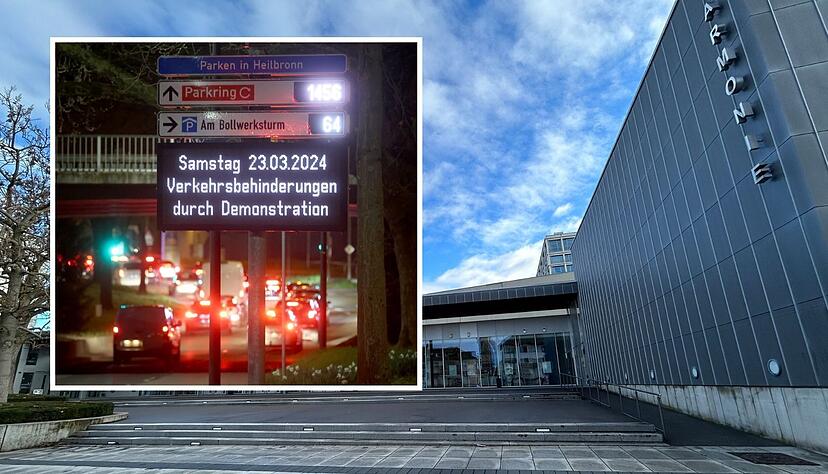 Am Samstag könnte es wegen einer Demo gegen die AfD in Heilbronn zu größeren Verkehrsproblemen kommen. Am Samstag könnte es wegen einer Demo gegen die AfD in Heilbronn zu größeren Verkehrsproblemen kommen.