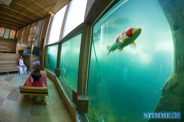 Weltgrößte Sauna in Badewelt Sinsheim