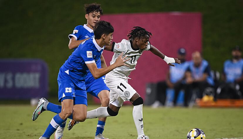 Der Münchner Wisdom Mike blieb diesmal ohne Torerfolg. (Archivbild) Der Münchner Wisdom Mike blieb diesmal ohne Torerfolg. (Archivbild)