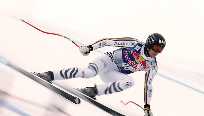 Darf nicht wie erhofft zu Olympia nach Bormio: Abfahrer Luis Vogt. (Archivbild)