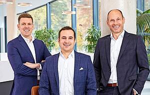 Die IDS-Geschäftsführung: Alexander Lewinsky (von links) sowie Jan und Jürgen Hartmann. Die IDS-Geschäftsführung: Alexander Lewinsky (von links) sowie Jan und Jürgen Hartmann.