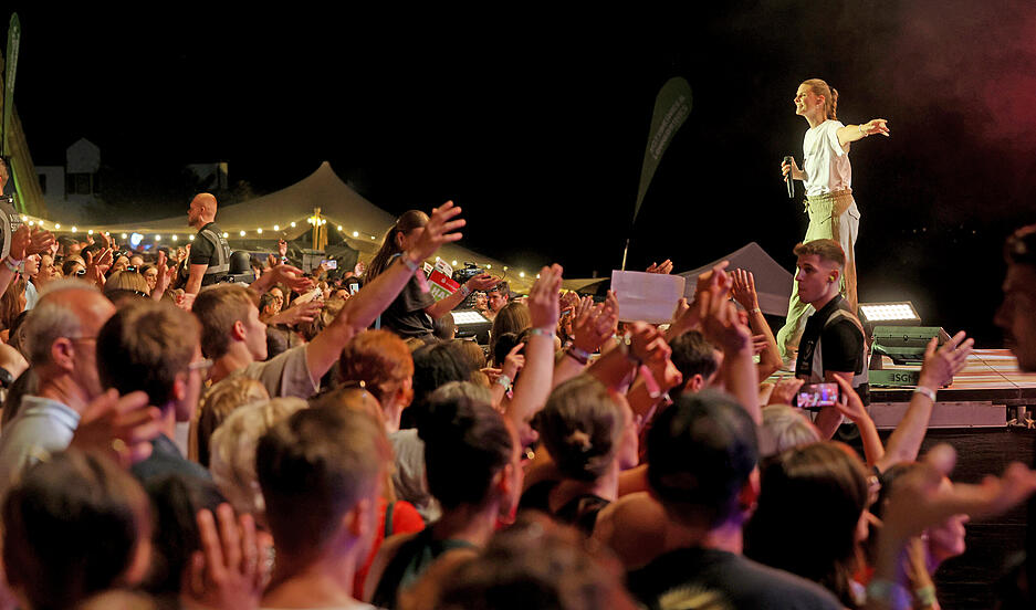 Haigern Live, Open-Air-Festival in Talheim, Tag zwei. Haigern Live, Open-Air-Festival in Talheim, Tag zwei.