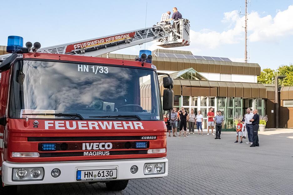 Lesersommer bei der Feuerwehr Heilbronn Lesersommer bei der Feuerwehr Heilbronn