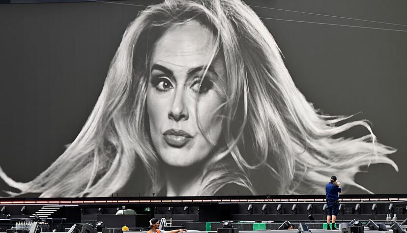 In M&uuml;nchen wurde f&uuml;r Adele eigens eine B&uuml;hne entwickelt.