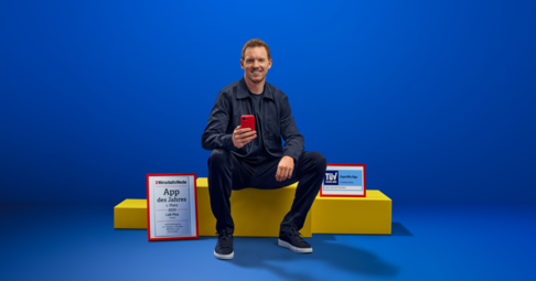 Bundestrainer Julian Nagelsmann wirbt f&uuml;r die Lidl-Plus-App.