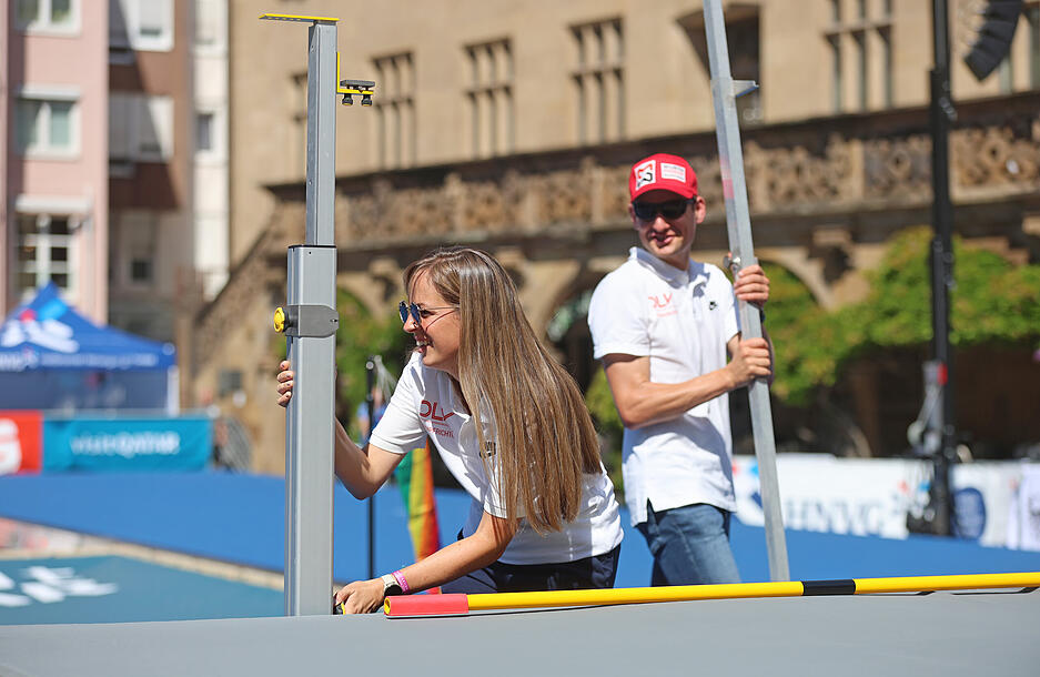 Das Nachwuchsspringen sorgt f&uuml;r einen perfekten Auftakt zum gro&szlig;en Hochsprung-Wochenende.