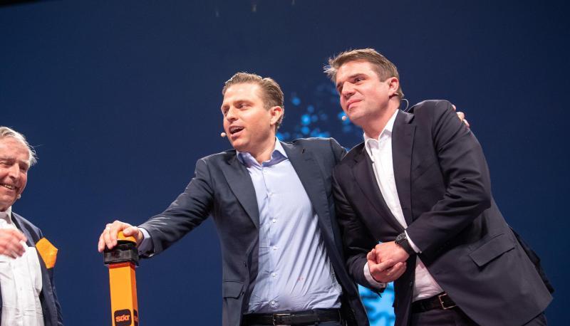 Familienbande: Erich (l-r), Konstantin und Alexander Sixt. Familienbande: Erich (l-r), Konstantin und Alexander Sixt.