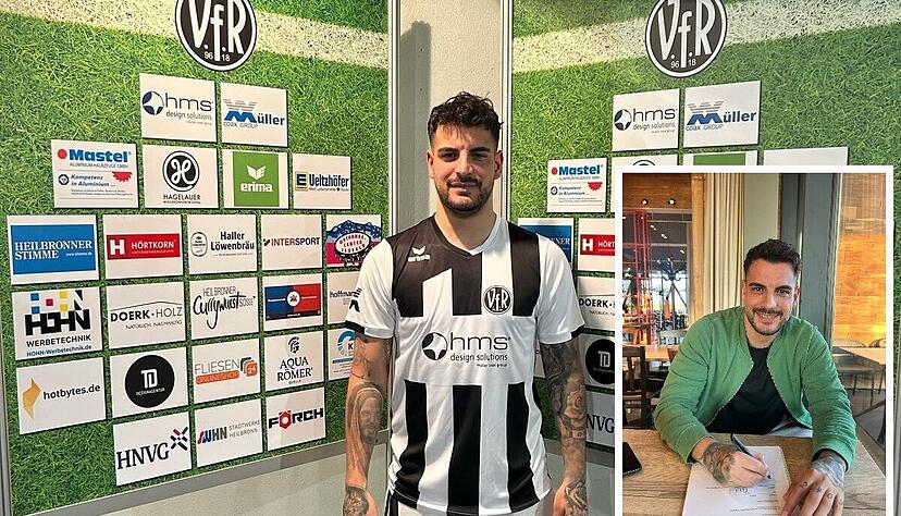 Der knallharte Innenverteidiger Denis Zagaria hat aus mehreren Gründen den VfR Heilbronn als seinen neuen Verein auserkoren. Der knallharte Innenverteidiger Denis Zagaria hat aus mehreren Gründen den VfR Heilbronn als seinen neuen Verein auserkoren.