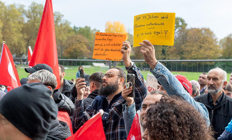 Pro-palästinensische Kundgebung in Heilbronn