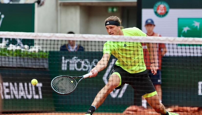 Steht in Paris in der zweiten Runde: Alexander Zverev.