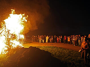 Am fr&uuml;hen Morgen ist in Heilbronn-Klingenberg schon viel los.