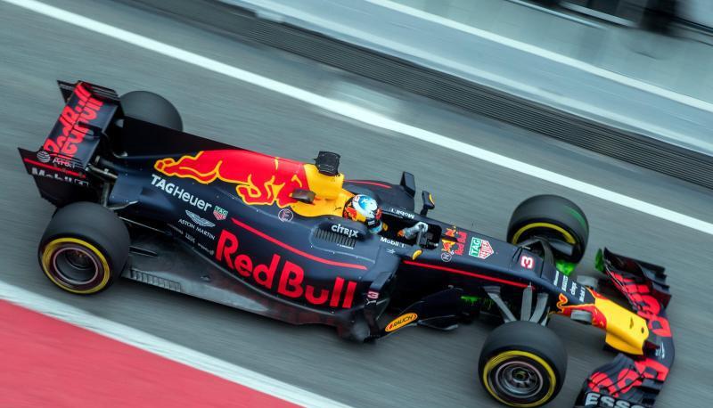 Der Rennwagen Typ RB13 vom Team Red Bull. Foto: Jens Büttner