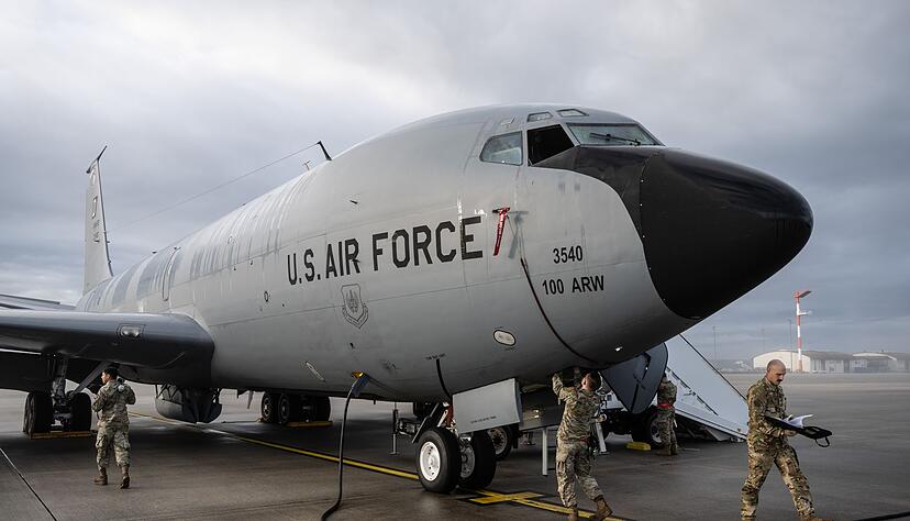 USA melden den Verlust eines Tankflugzeugs (Archivbild).