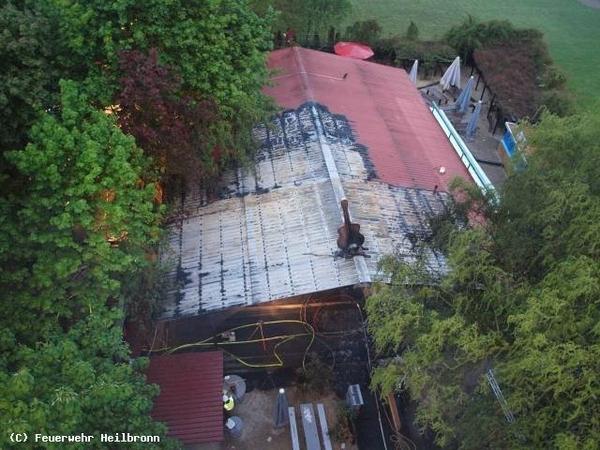 Brand in der Laube I 02.05.