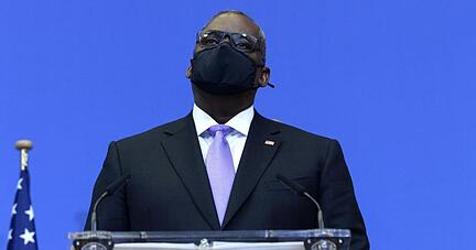 Pentagon-Chef Lloyd Austin warnt eindringlich vor den globalen Sicherheitsrisiken durch den Klimawandel.