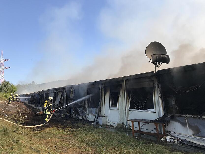 Brand in Ha&szlig;mersheim