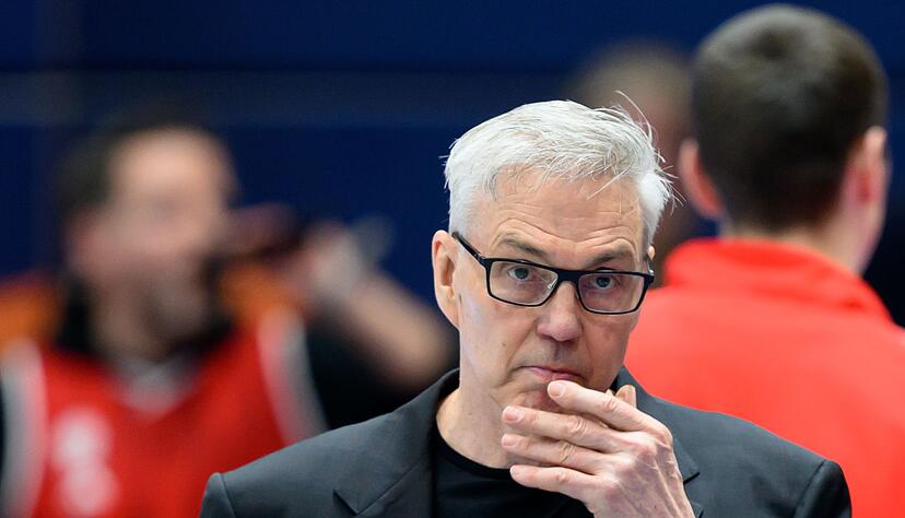 Gordon Herbert und Bayern München gewinnen gegen Ulm. Gordon Herbert und Bayern München gewinnen gegen Ulm.