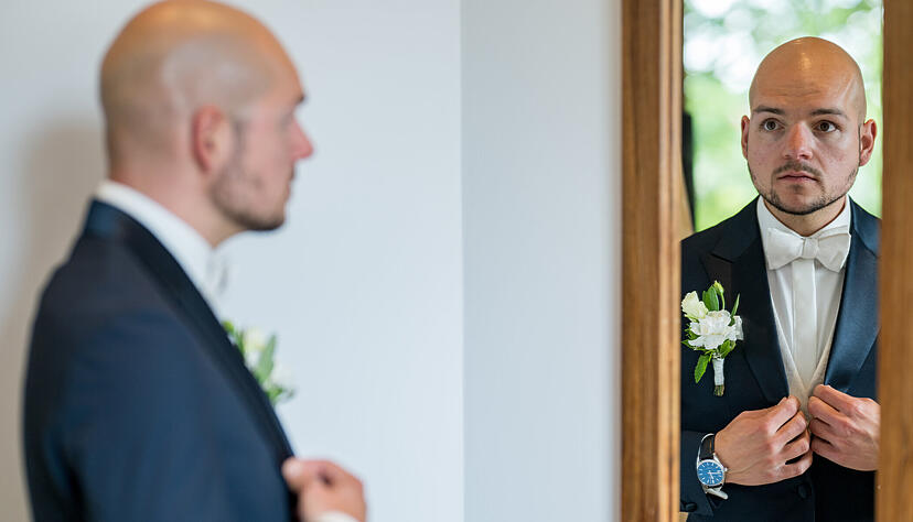 Daniel Alles aus Untergruppenbach hat sich getraut – und bei "Hochzeit auf den ersten Blick" seine Frau Lina kennengelernt. Daniel Alles aus Untergruppenbach hat sich getraut – und bei "Hochzeit auf den ersten Blick" seine Frau Lina kennengelernt.